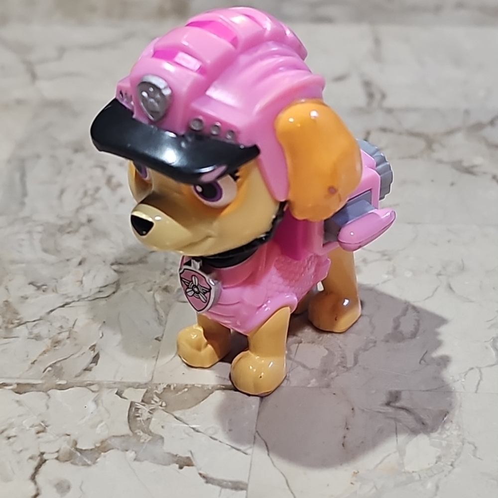 Paw Patrol Toy 2 Inch Skye Action Figure Dog Pup With Wings Puppy Wearing Hat